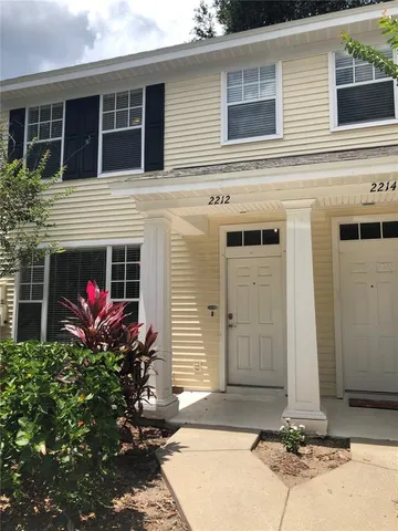a front view of house with yard