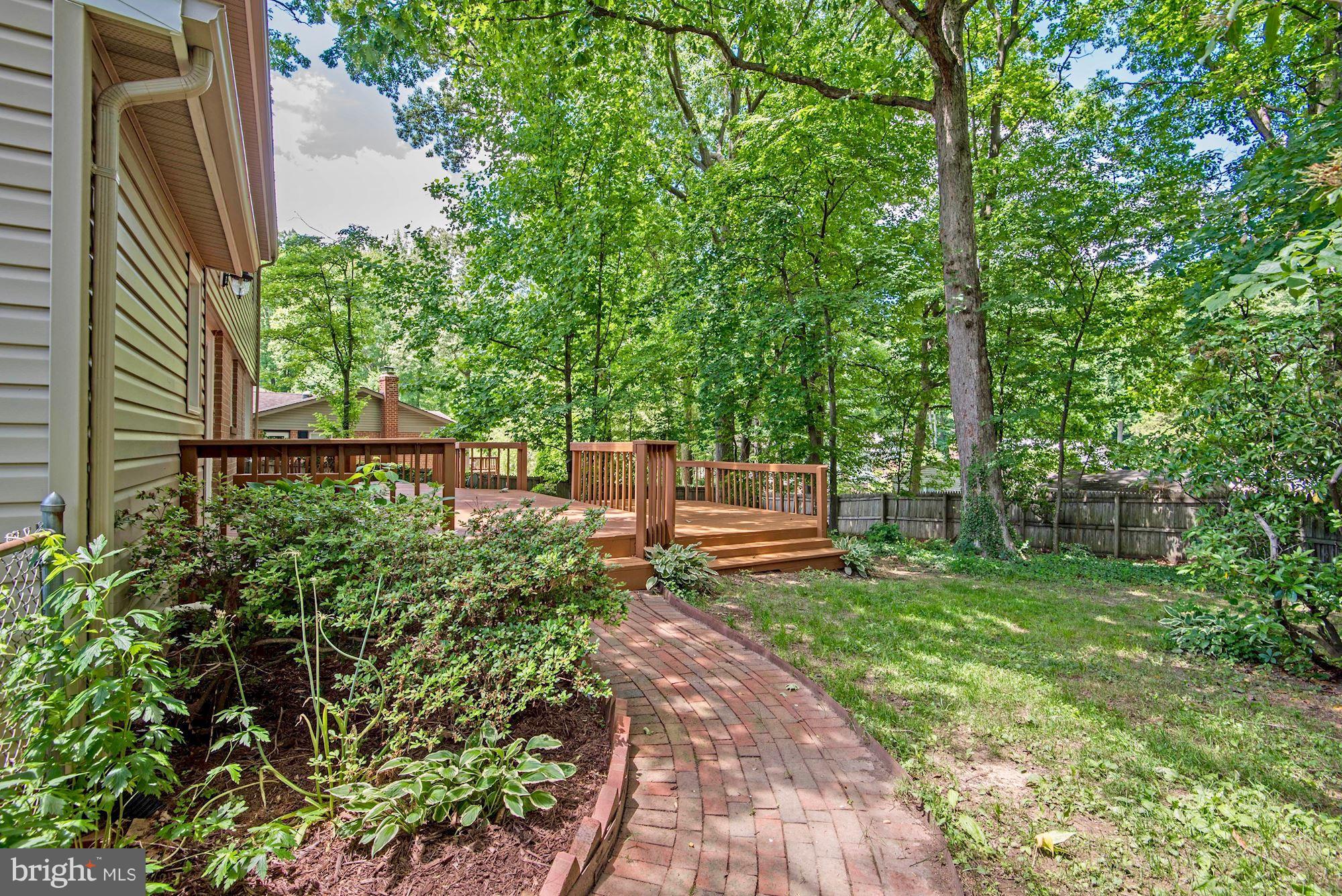 6732 Huntsman Boulevard Springfield, VA 22152 - Photo 23 of 23 a view of a back yard