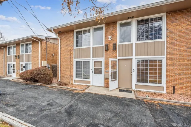 a view of front door