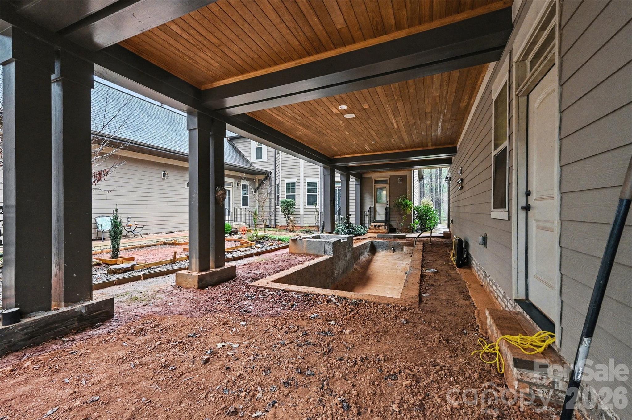 6302 Chimney Bluff Road Lancaster, SC 29720 - Photo 35 of 47 a view of swimming pool with outdoor seating