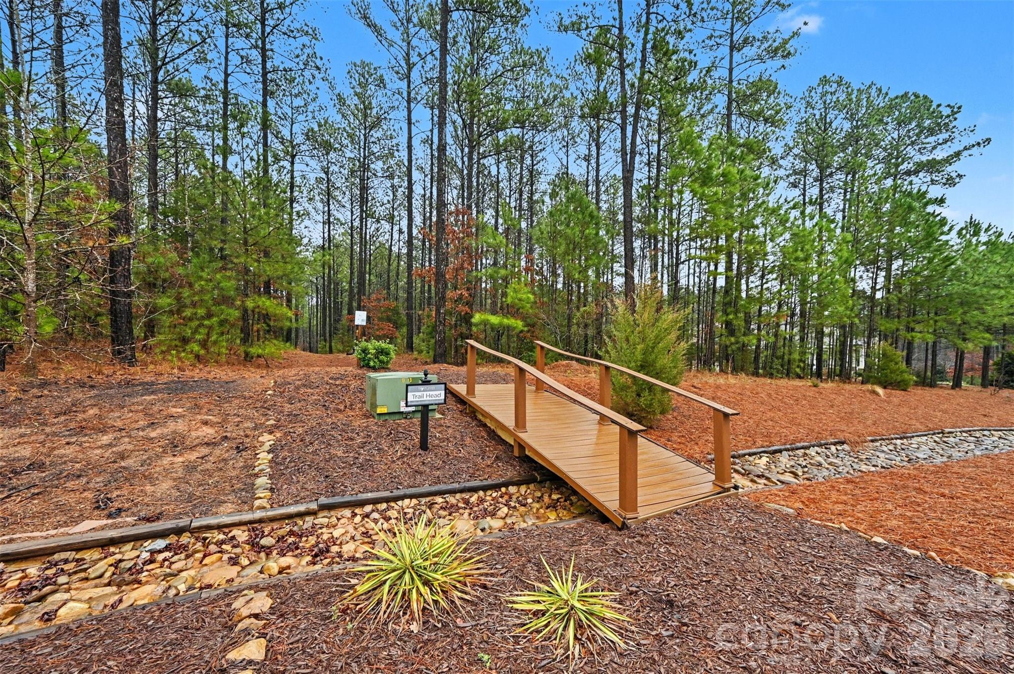 6302 Chimney Bluff Road Lancaster, SC 29720 - Photo 41 of 47 a view of a pathway with a backyard