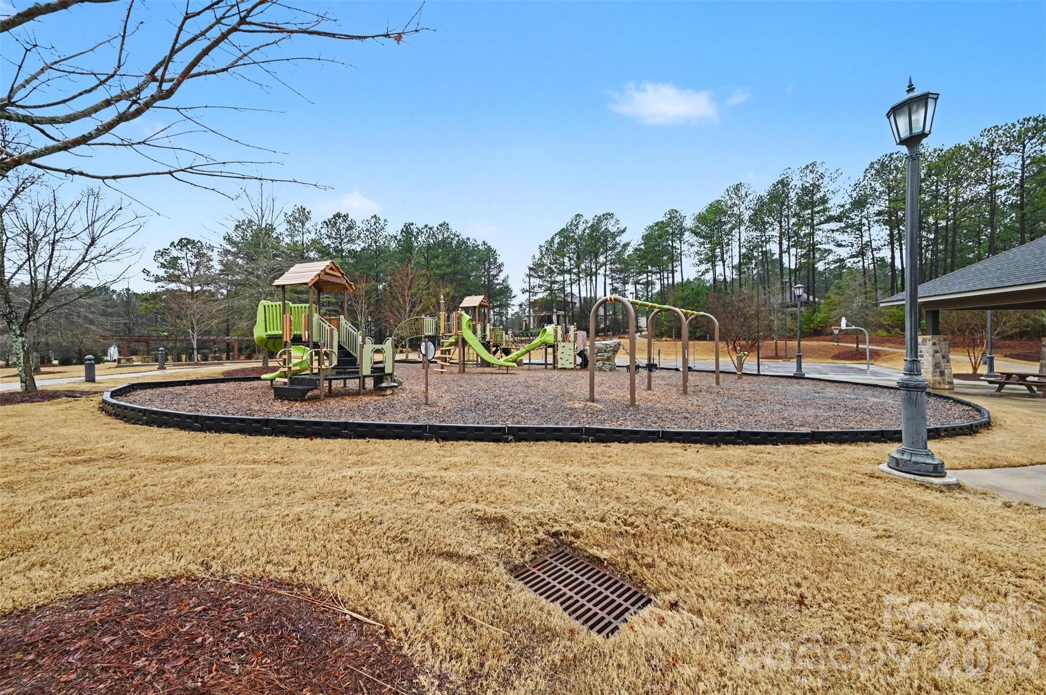 6302 Chimney Bluff Road Lancaster, SC 29720 - Photo 42 of 47 a view of a swimming pool with a patio