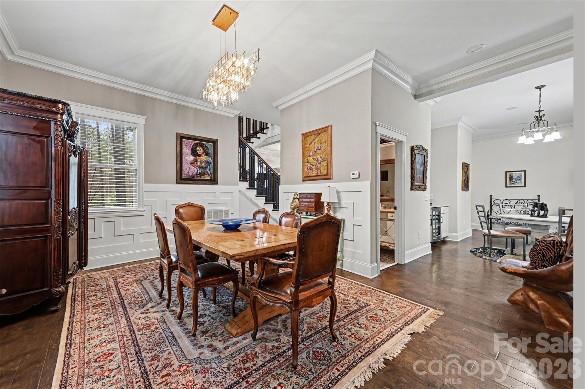 6302 Chimney Bluff Road Lancaster, SC 29720 - Photo 5 of 47 a view of a dining room with furniture