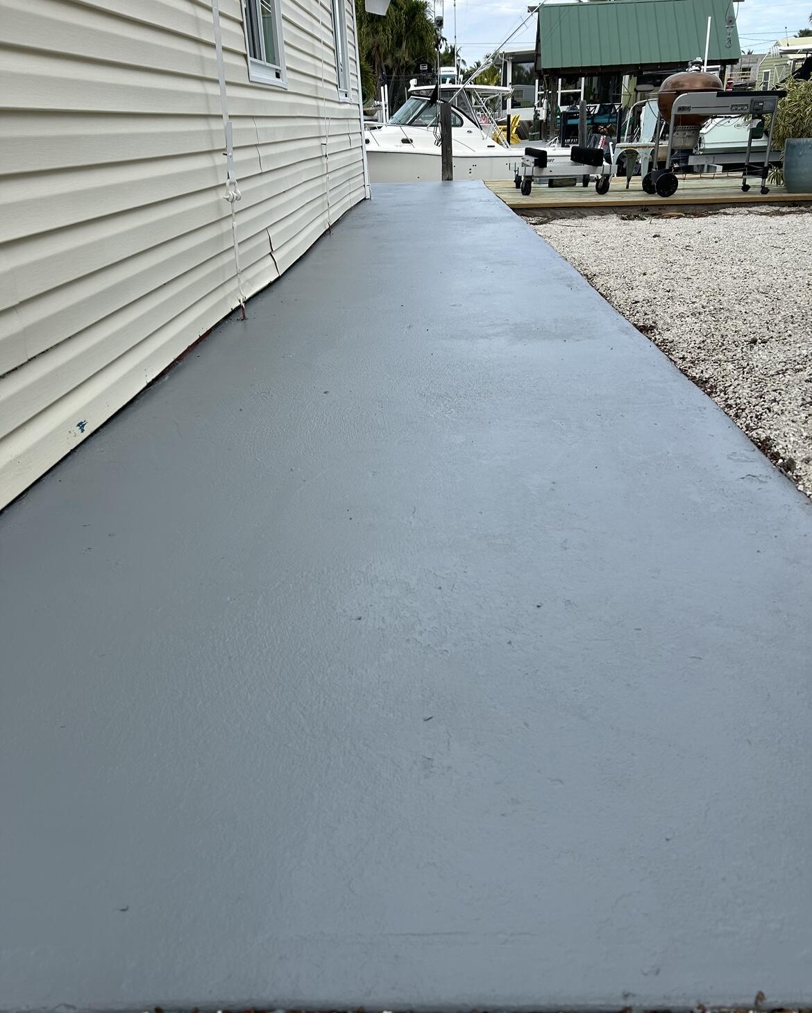 343 Vaca Road Key Largo, FL 33037 - Photo 15 of 22 Concrete walkway to dock