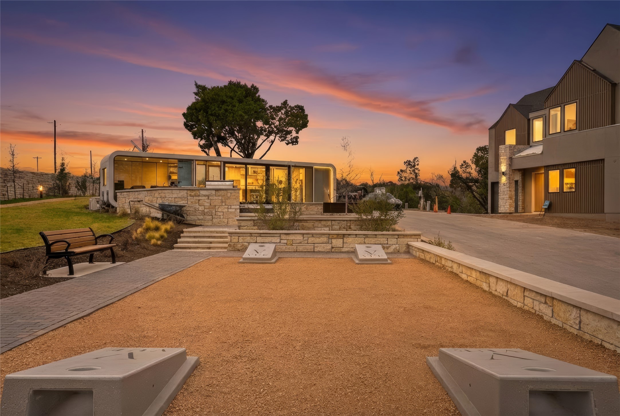9803 Ribelin Ranch Court, Unit 10 Austin, TX 78750 - Photo 14 of 18 a view of a swimming pool and lounge chair