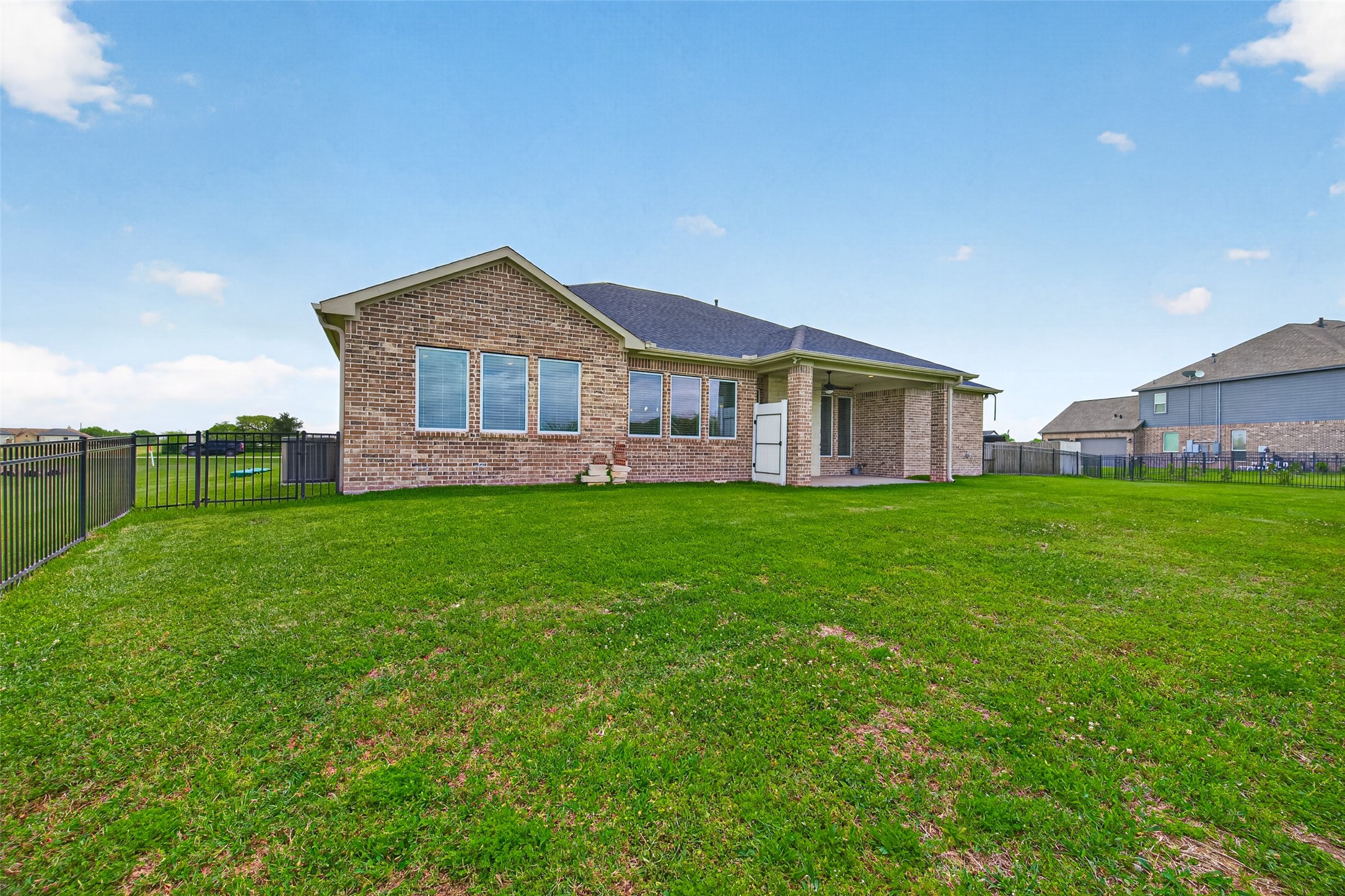 803 Lily Lane Rosharon, TX 77583 - Photo 32 of 36 large fenced back yard ready for your fur babies or a future pool