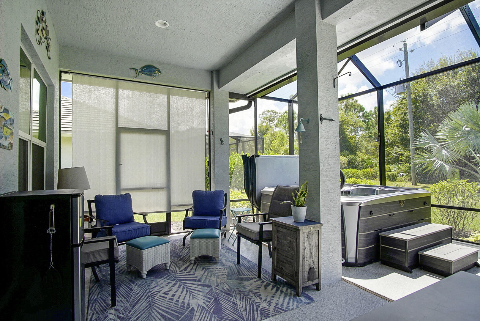 2652 Conifer Drive Fort Pierce, FL 34951 - Photo 36 of 45 a living room with furniture and a large window