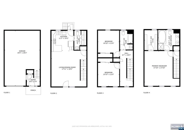 $499,000 | 15 Zabriskie Street, Unit 1505, Hackensack, NJ 07601