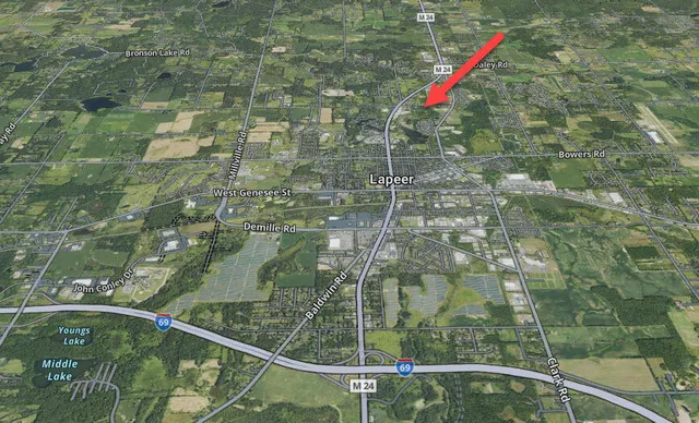 $50,000 | 10.6-acres Davis Lake Road, Lapeer, MI 48446