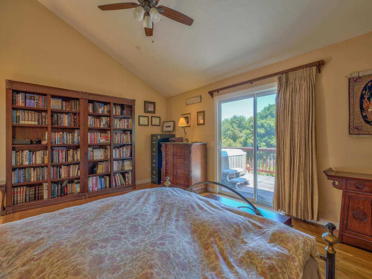 27470 Schulte Road Carmel, CA 93923 - Photo 21 of 56 a view of an empty room with a window and a kitchen