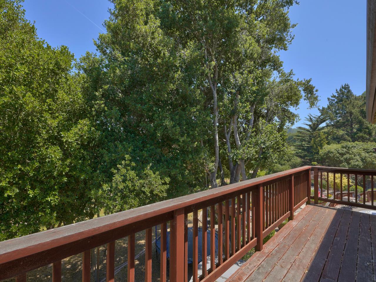 27470 Schulte Road Carmel, CA 93923 - Photo 37 of 56 a view of a balcony with wooden floor