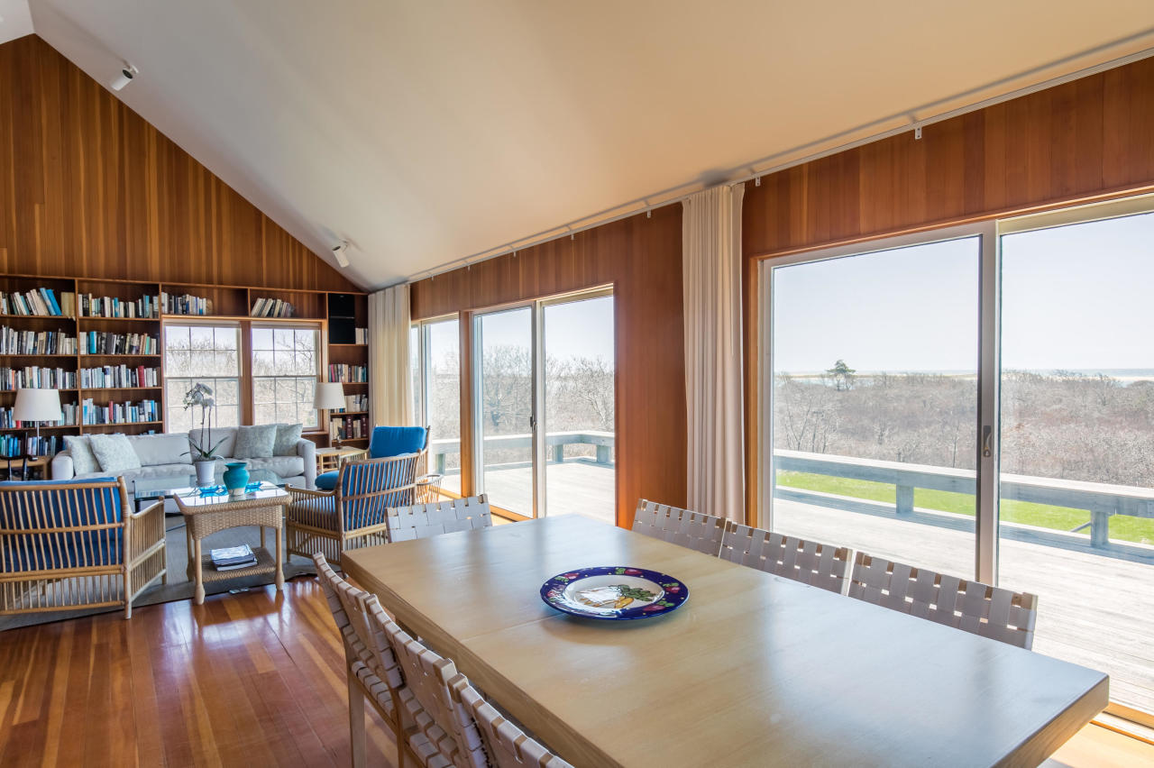 50 Oyster Watcha Road Edgartown, MA 02539 - Photo 22 of 27 a living room with furniture and a large window