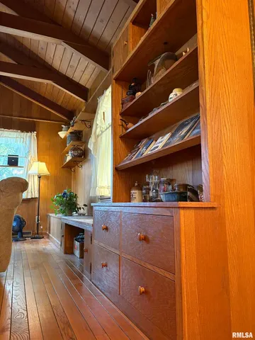 a view of storage and utility room