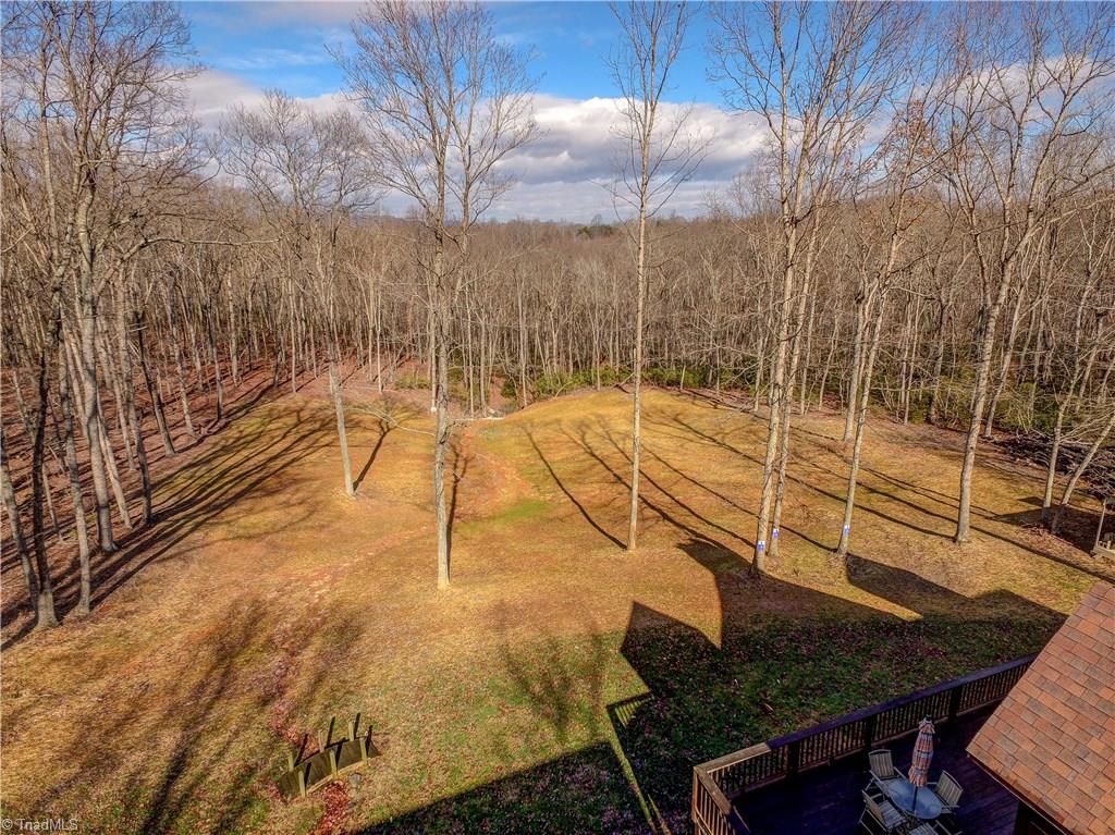 8605 Tuttle Ridge Road Germanton, NC 27019 - Photo 23 of 30 View of the backyard. This is just part of the 10 acres on this property. Plenty of opportunity to hike or explore!