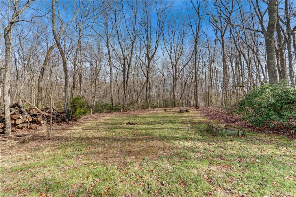 8605 Tuttle Ridge Road Germanton, NC 27019 - Photo 26 of 30 The side yard is cleared and level. A great place for play or for dogs to run.