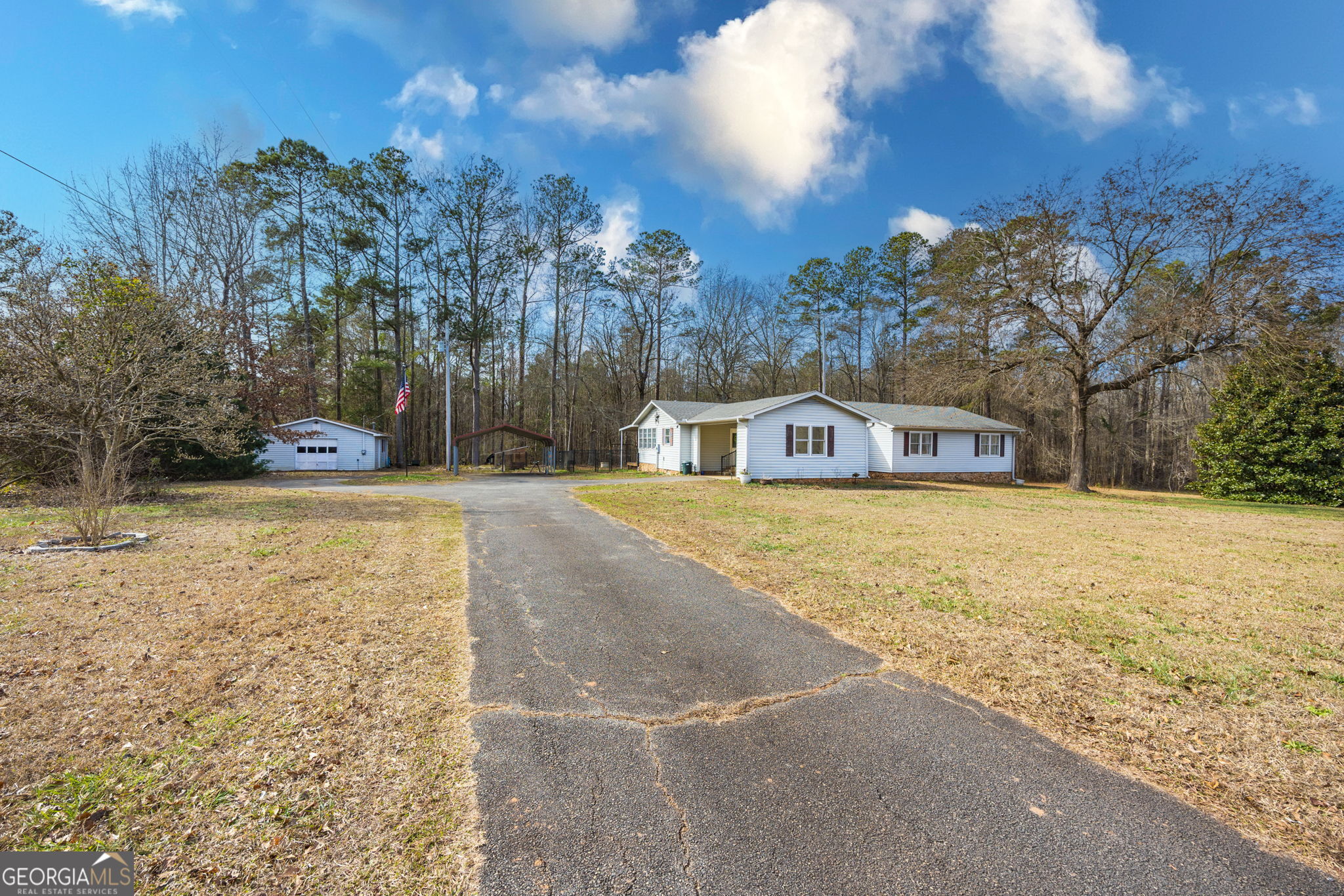 119 Old Town Road Gray, GA 31032 - Photo 36 of 39 a house with trees in front of it