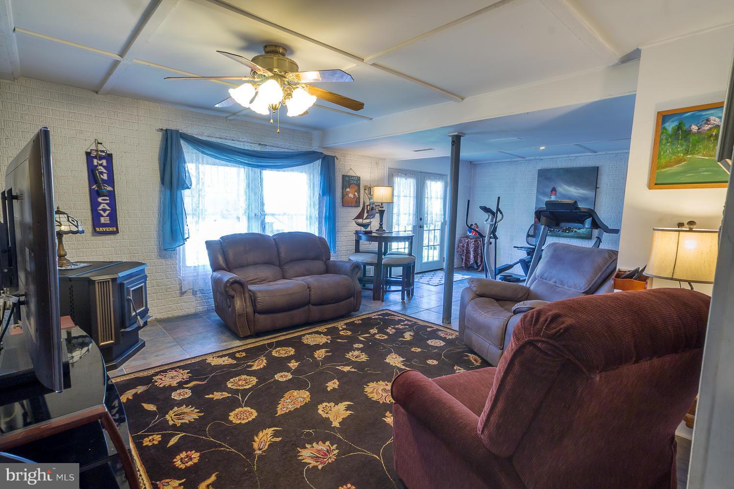 3610 Galloway Road Baltimore, MD 21220 - Photo 19 of 30 Fully Fin. Walk-Out Lwr Lvl with Pellet Stove