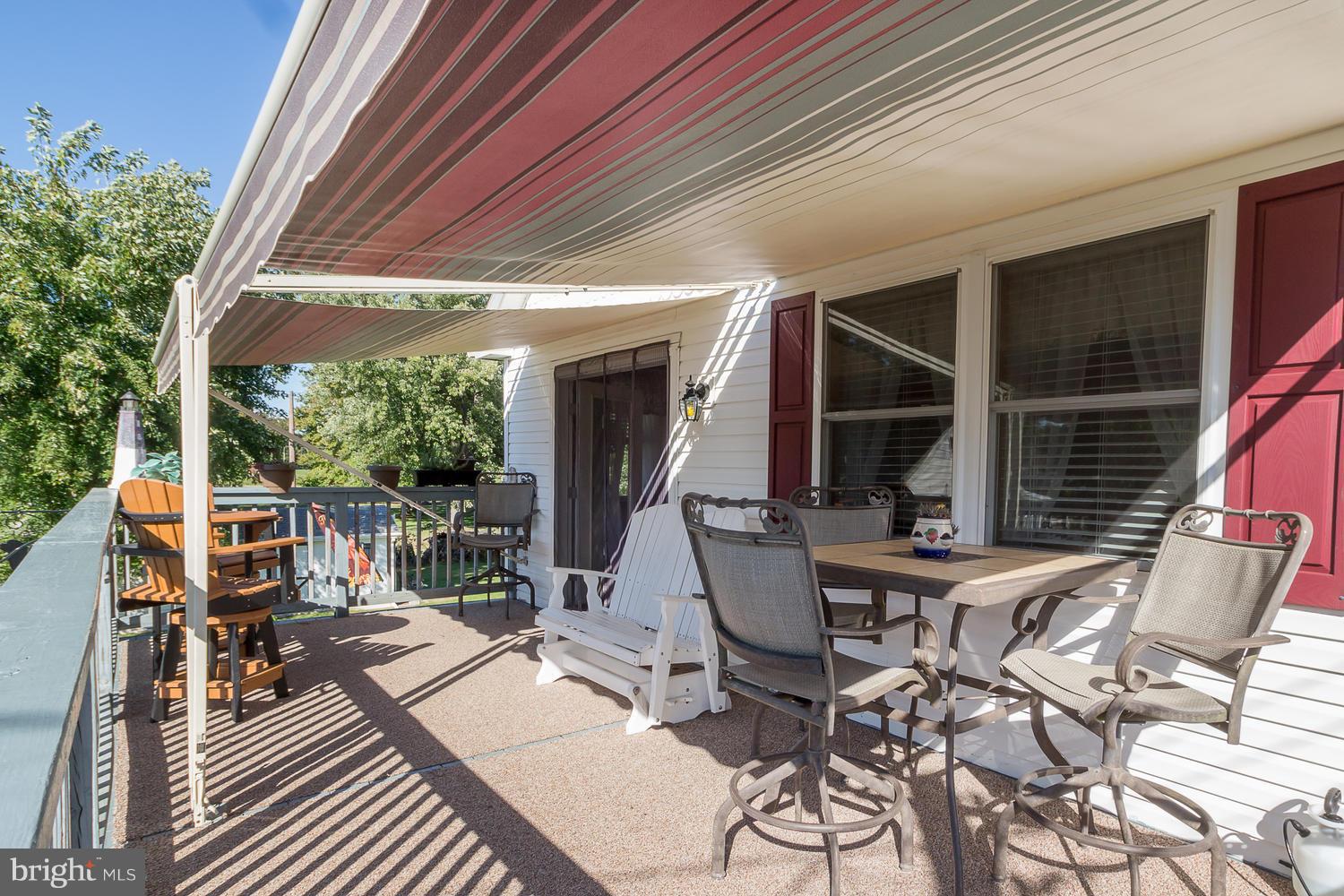 3610 Galloway Road Baltimore, MD 21220 - Photo 8 of 30 Expansive Deck w/Sun Setter Retractable Awnings