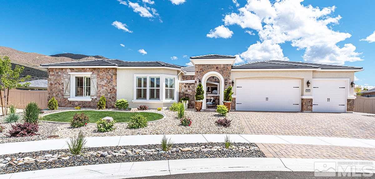 2906 Miramis Court Reno, NV 89521 - Photo 2 of 25 a front view of a house with garden