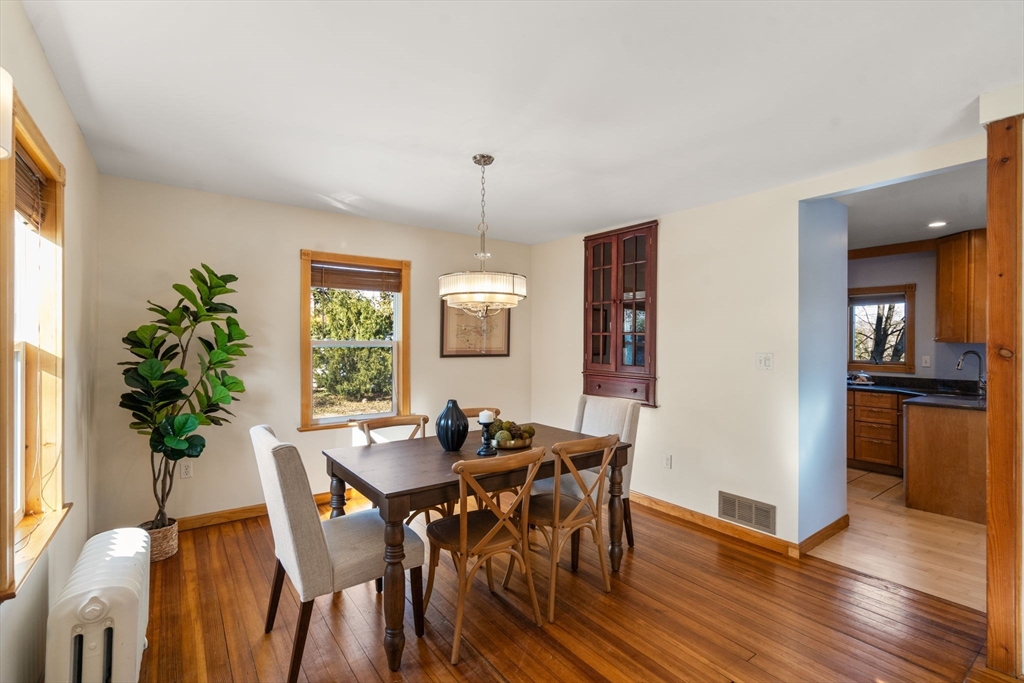 38 Fairfield Street Maynard, MA 01754 - Photo 11 of 42 a view of a dining room with furniture and window