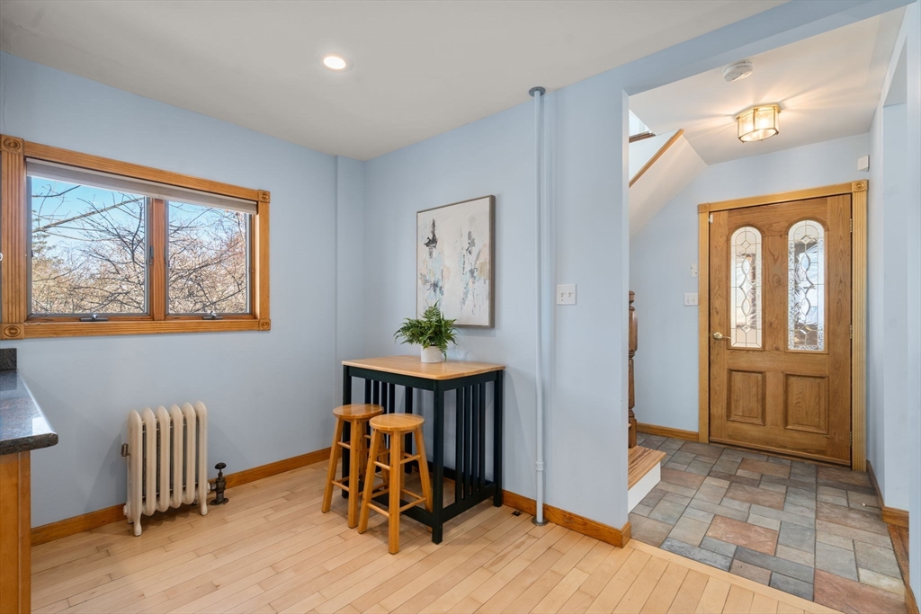 38 Fairfield Street Maynard, MA 01754 - Photo 10 of 42 a view of entryway with wooden floor