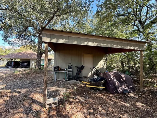 a view of outdoor space and deck