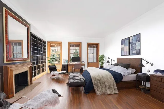 a view of balcony with patio