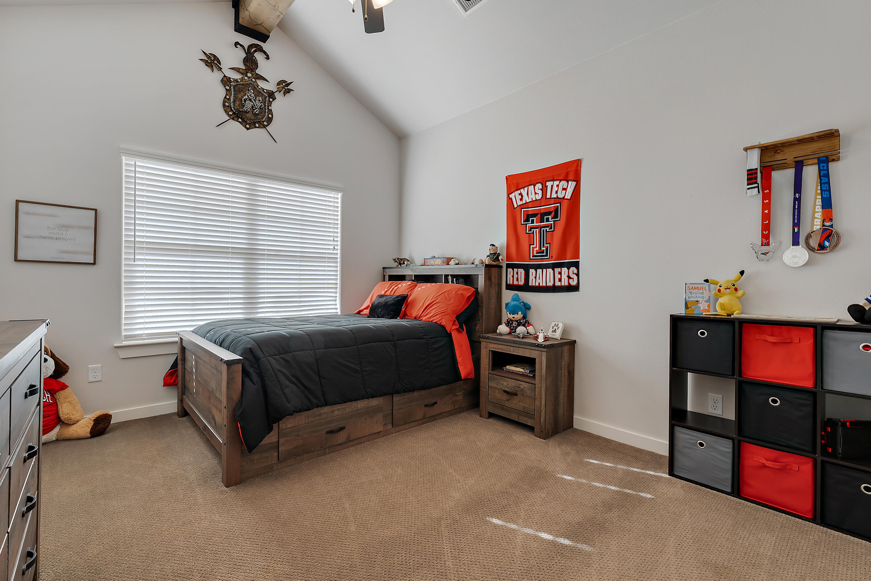 9218 County Road 6870 Lubbock, TX 79407 - Photo 30 of 45 a bedroom with a bed and a window