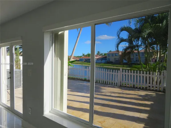 a view of a porch