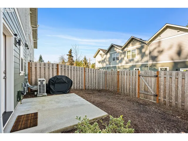 a view of outdoor space and deck
