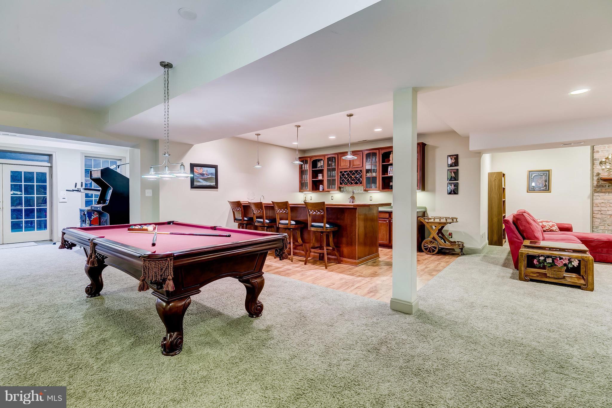 1128 Western Run Road Cockeysville, MD 21030 - Photo 15 of 30 a room with pool table and furniture
