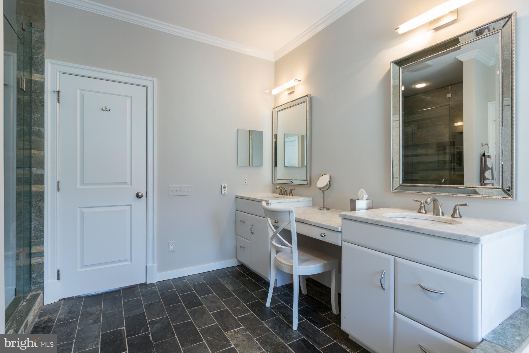 4613 Sleaford Road Bethesda, MD 20814 - Photo 11 of 29 Double Vanities and Radiant Heated Floors