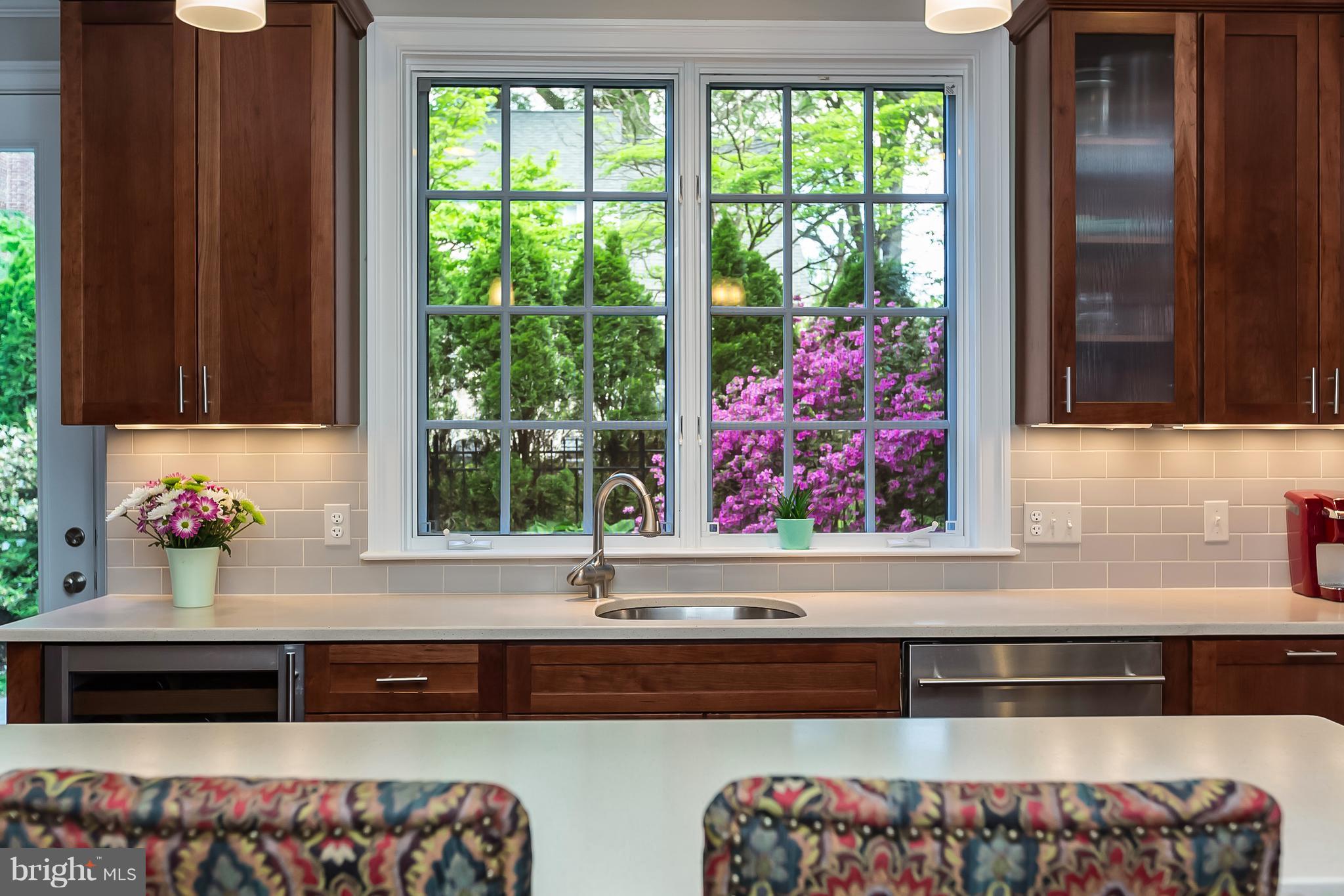 4613 Sleaford Road Bethesda, MD 20814 - Photo 7 of 29 Beautiful garden views from kitchen