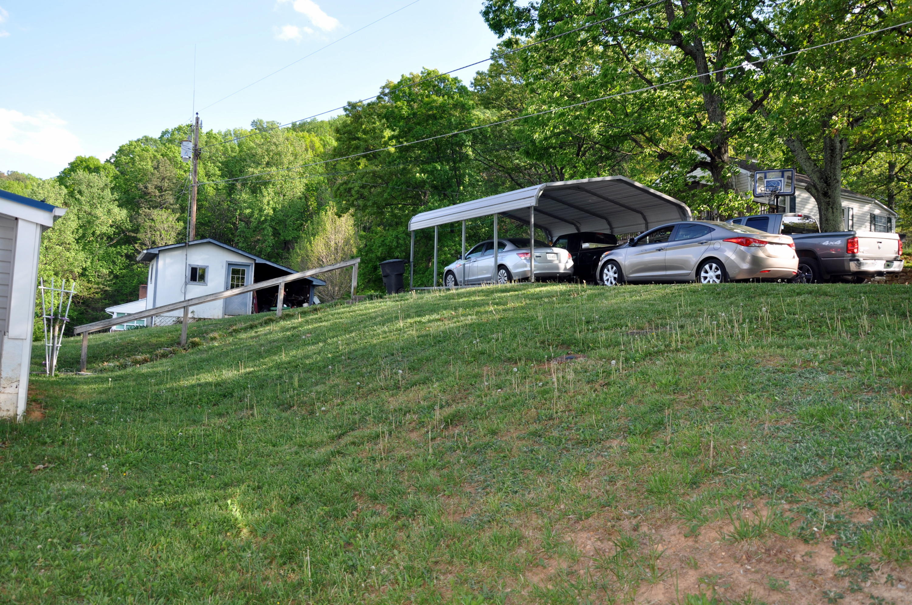 3065 Mowles Road Salem, VA 24153 - Photo 22 of 75 BACK YARD AND CARPORT