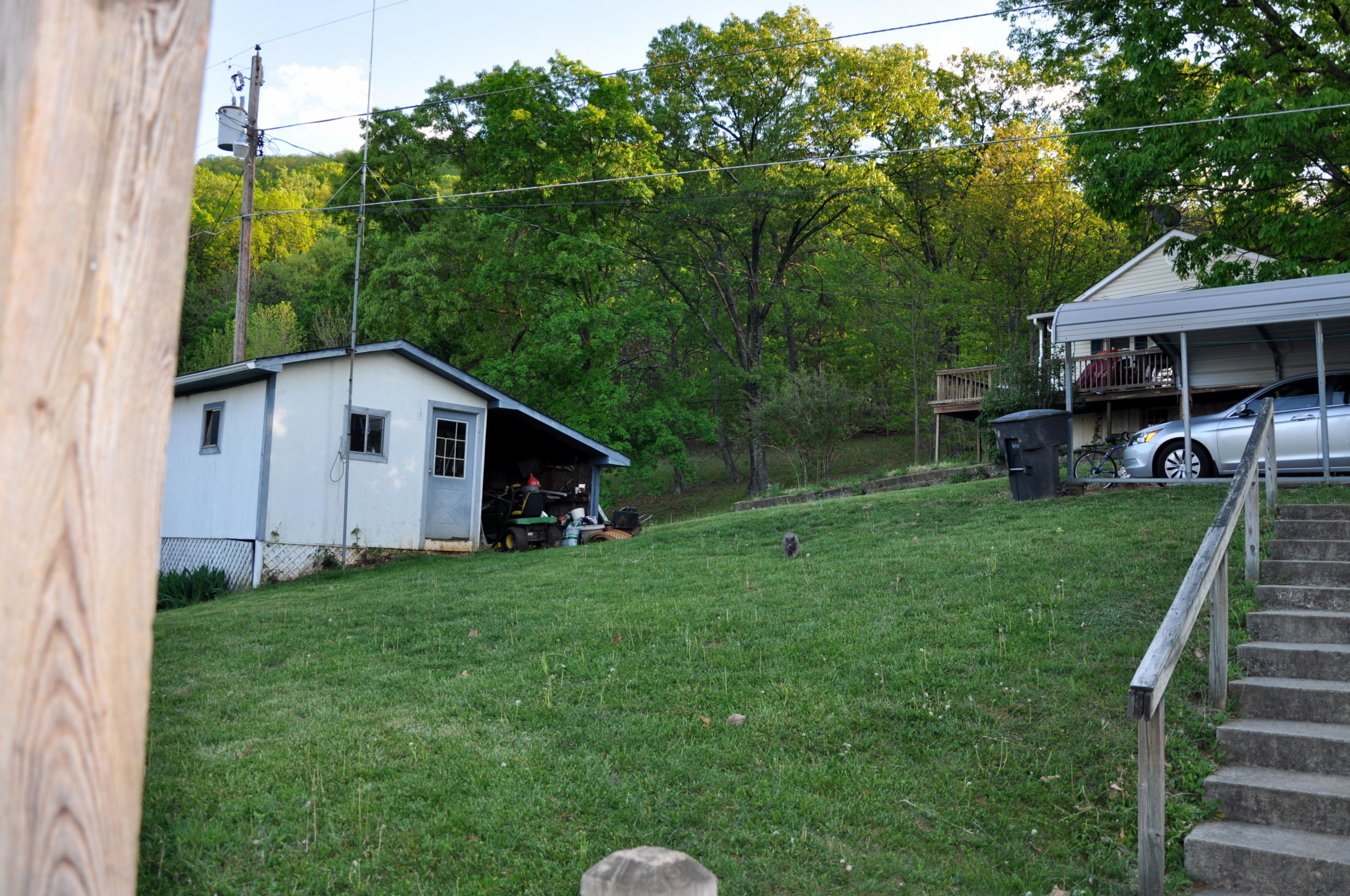 3065 Mowles Road Salem, VA 24153 - Photo 31 of 75 VIEW FROM BACK PLUS SHED AND CARPORT