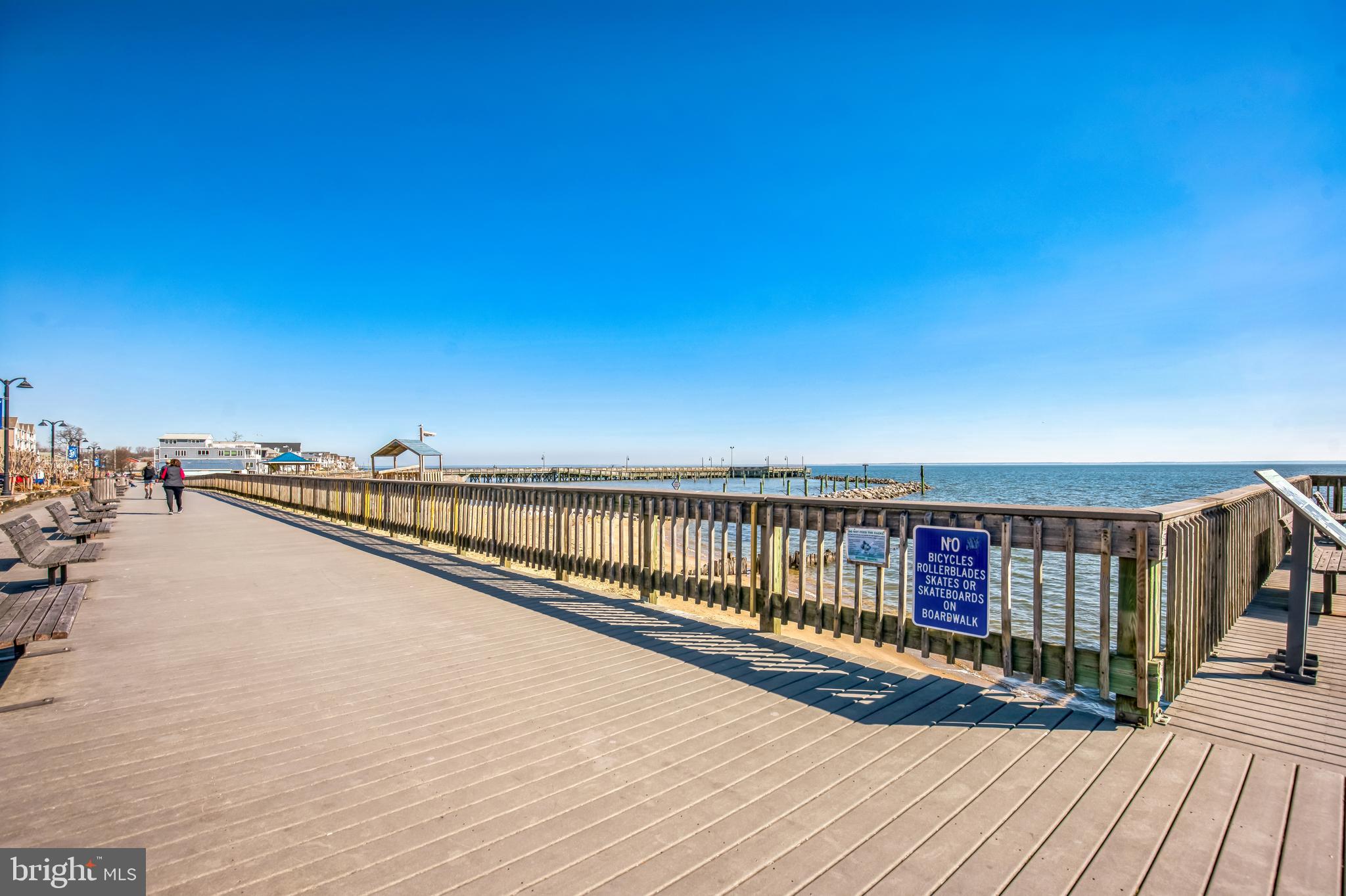 8501 Bayside Road, Unit 604 Chesapeake Beach, MD 20732 - Photo 35 of 42 Ride or Bike to the North Beach Boardwalk