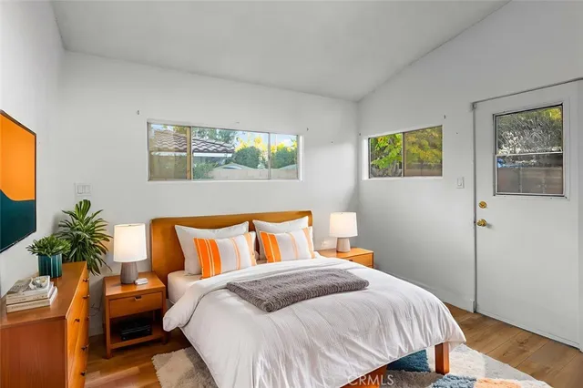 a room with furniture and a window