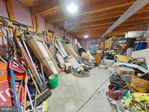 a view of garage