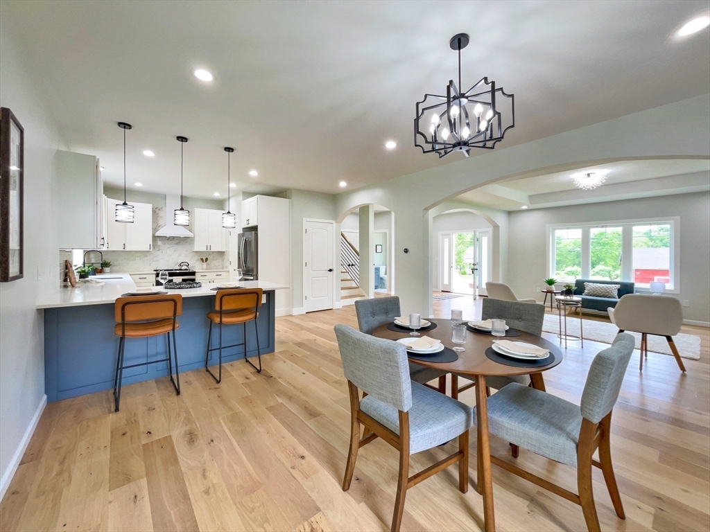 101 N Road Westfield, MA 01085 - Photo 10 of 40 a view of a dining room with furniture