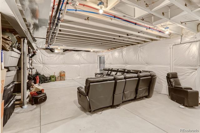 a view of storage and utility room