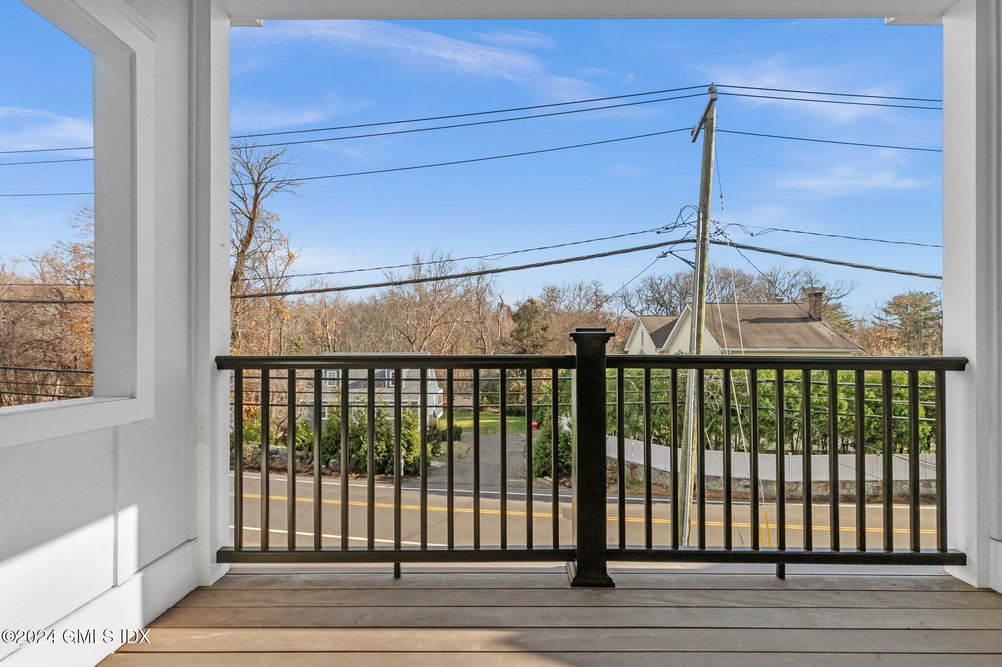 96 Weaver Street, Unit A Greenwich, CT 06831 - Photo 16 of 26 a view of a balcony