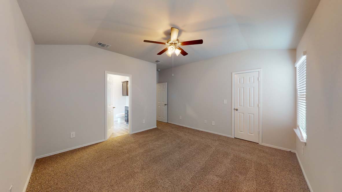 300 Creekfall Road Burnet, TX 78611 - Photo 10 of 23 wooden floor in an empty room