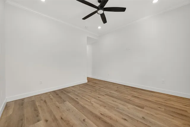 wooden floor in an empty room