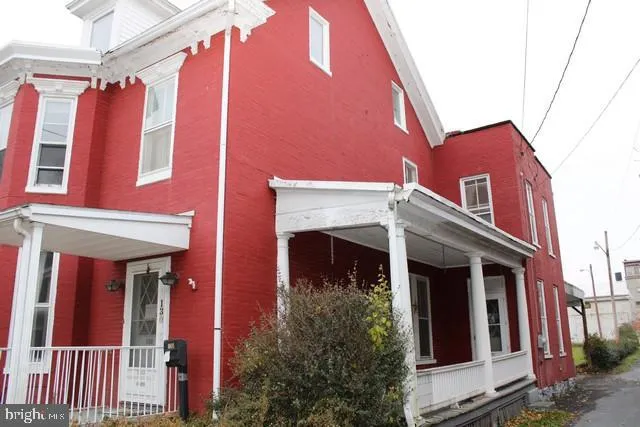 a view of a house with a balcony