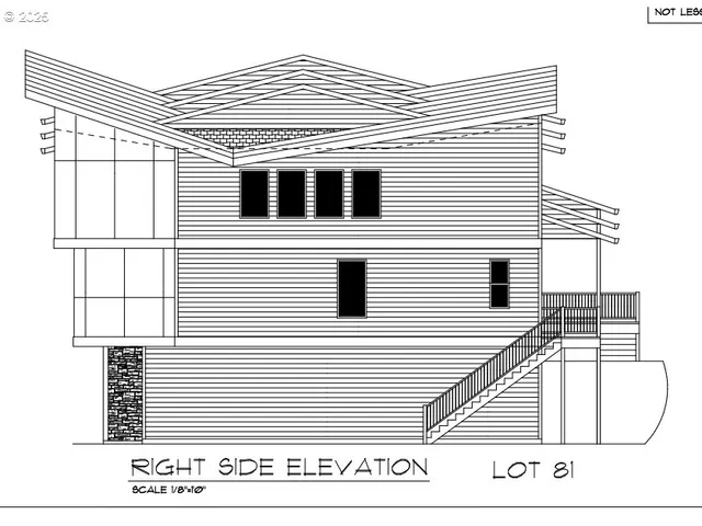a view of a house with a balcony