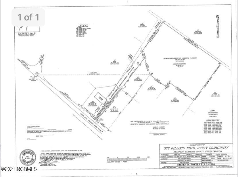 377 Gillikin Road Beaufort, NC 28516 - Photo 3 of 5 plat