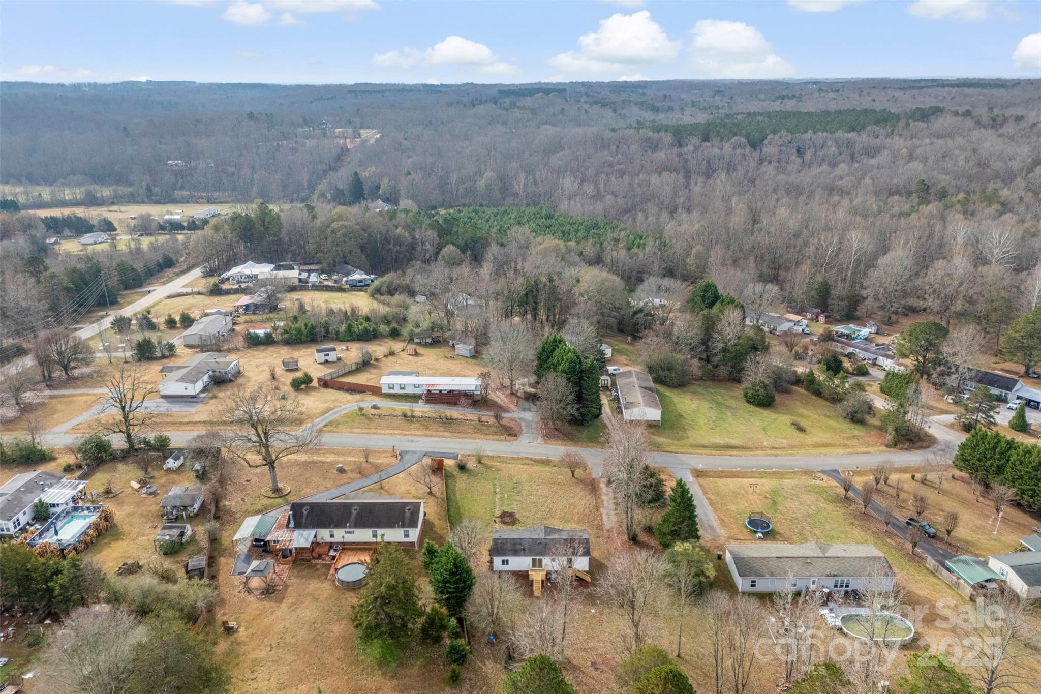 226 Muldoon Lane Clover, SC 29710 - Photo 31 of 31 an aerial view of residential houses with outdoor space