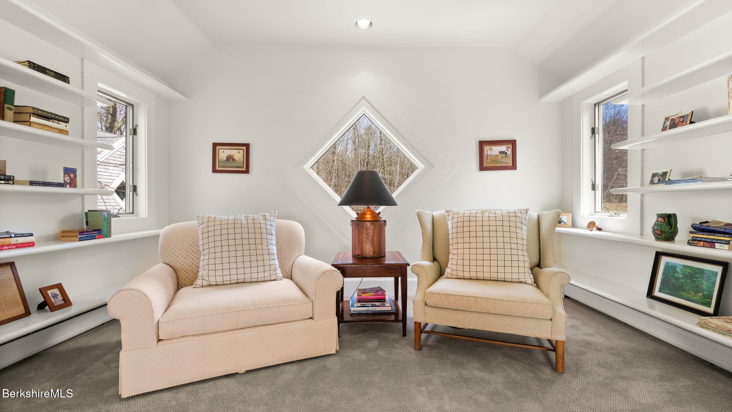 169 Mt Hunger Road Monterey, MA 01245 - Photo 19 of 47 SECOND FLOOR READING ROOM