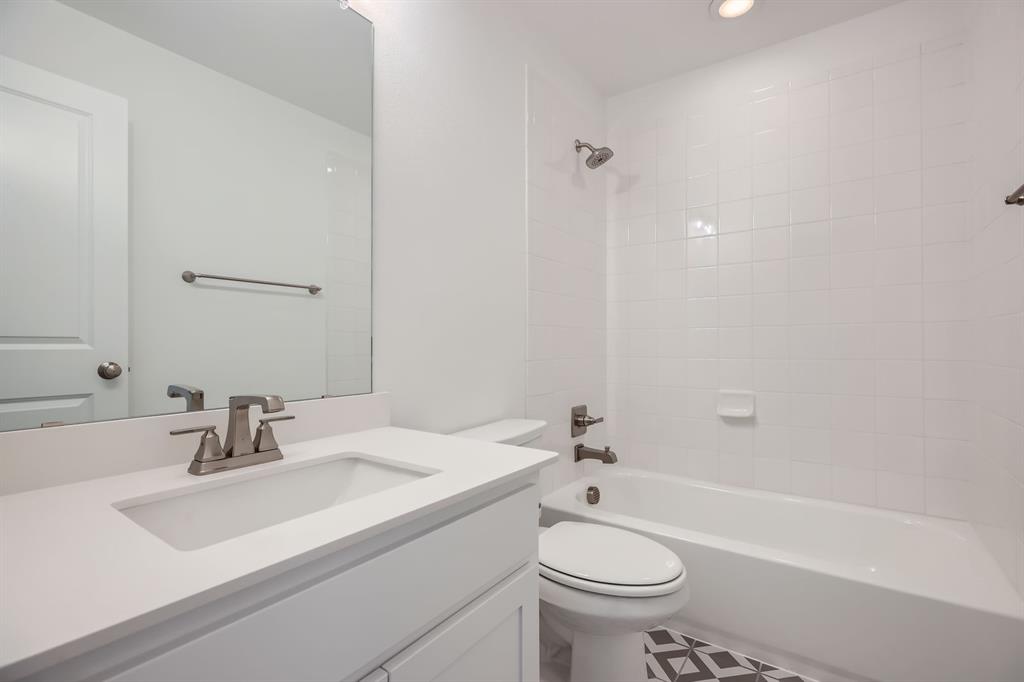 2620 Cedar Rdg Road Celina, TX 75009 - Photo 21 of 27 Bathroom featuring vanity and bathtub / shower combination