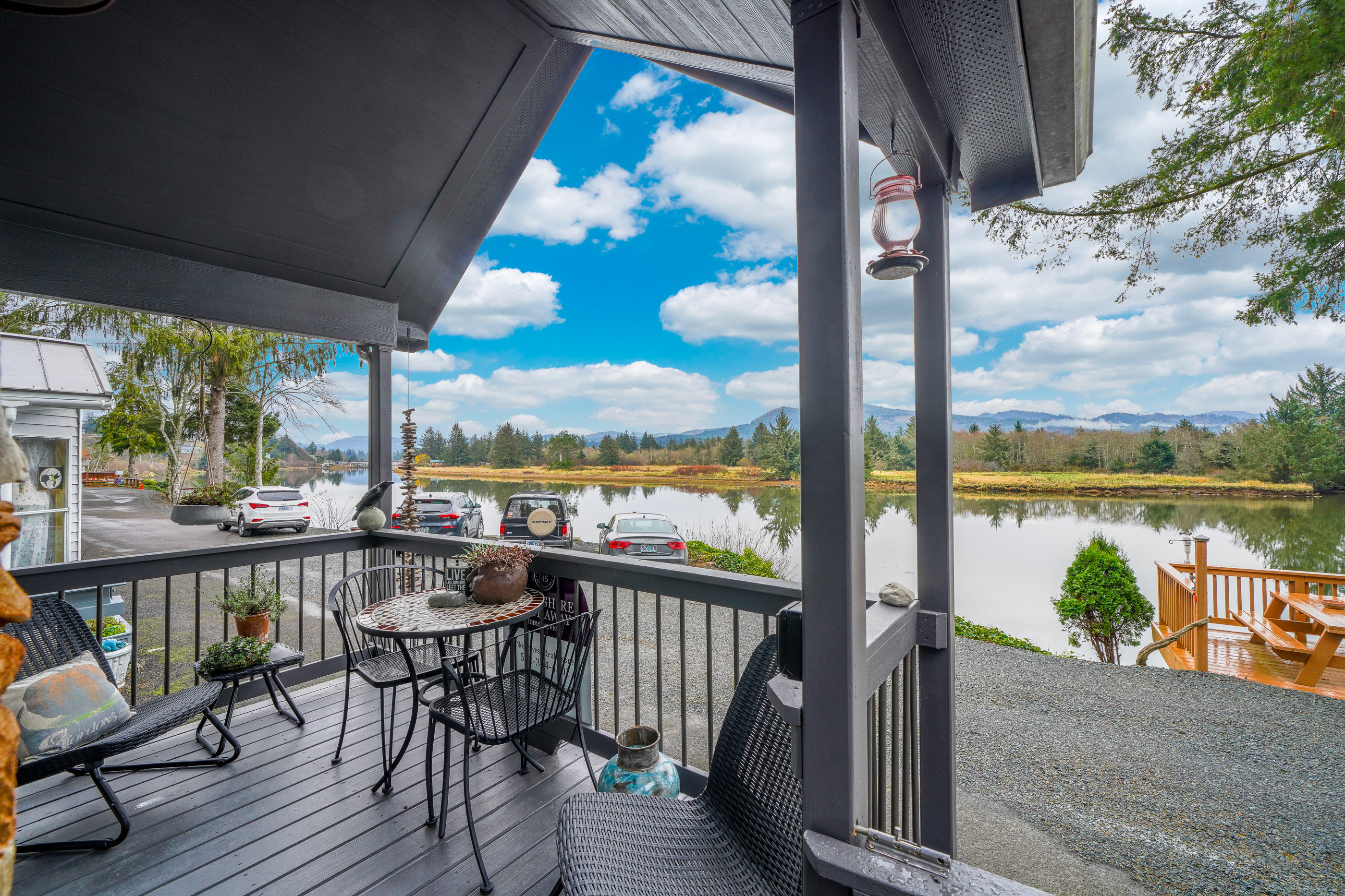 37395 Northfork Road Nehalem, OR 97131 - Photo 8 of 22 Front Patio View